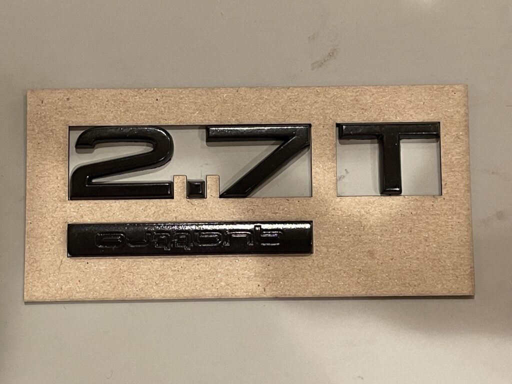 Template for alignment